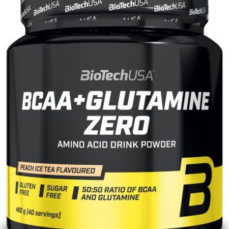 BioTechUSA BCAA + Glutamine Zero 480 g citrón