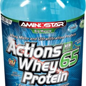Aminostar Whey protein actions 65 1000 g