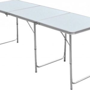 ALDO skládací kempingový stůl 180 x 60 x 70 cm