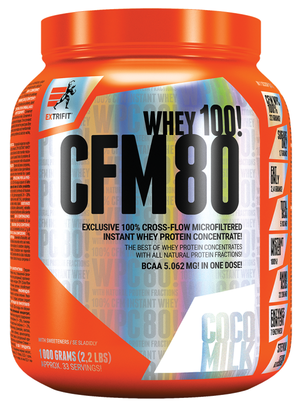 Extrifit CFM Instant Whey 80 - 1000 g