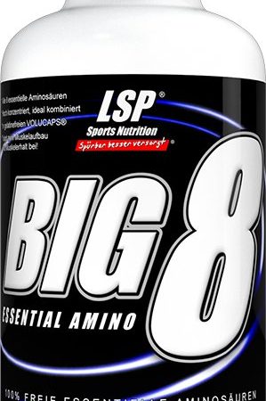 LSP Nutrition BIG 8 Essential Amino 100 kapslí