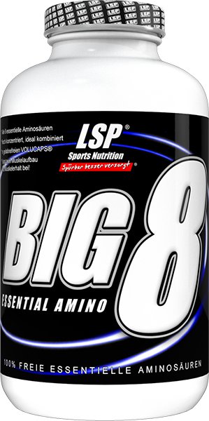 LSP Nutrition BIG 8 Essential Amino 100 kapslí
