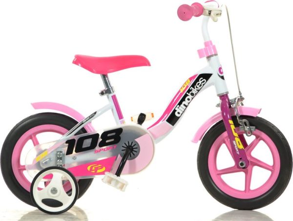 Dino Bikes DB-108FLG Girl s brzdou 10"