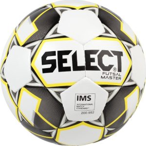 Select Futsal Master Grain bílý/žlutý 4